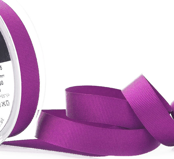 R9780 16mm Pale Purple Polyester Grosgrain Ribbon by Berisfords