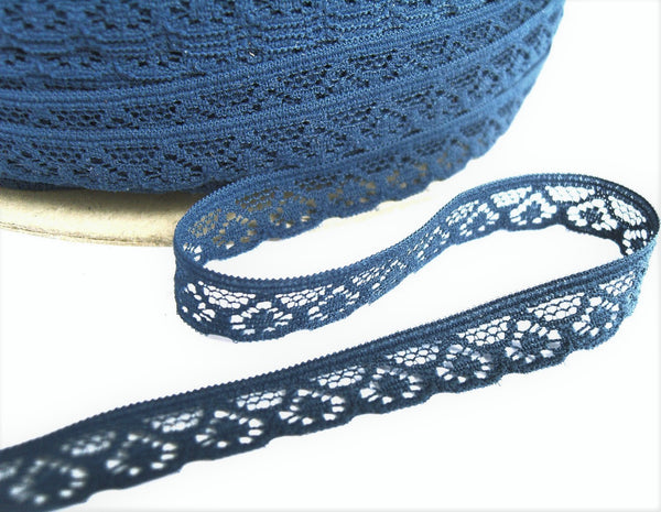 DT66 25mm Black Daisy Lace Braid Trim – Ribbonmoon