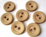 B0353 12mm Sand Bone Sheen 2 Hole Button