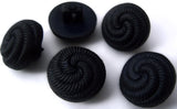 B1405C 15mm Navy Domed Textured Shank Buttons