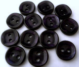 B1461C 11mm Deep Purple Tonal Shadow Shimmer 2 Hole Buttons