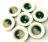 B1664 15mm Greys-Naturals Bone Sheen 2 Hole Button