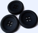 B1790 25mm Navy Matt 4 Hole Button