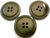 B2714 26mm Tonal Misty-Dark Browns Gloss 4 Hole Button