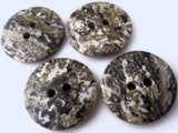 B2730 20mm Browns-Beige-Greens-Natural Stone Effect 2 Hole Button