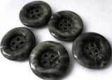 B3170 20mm Mixed Greys High Gloss 4 Hole Button