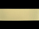 R0162 15mm Pale Cream Jasmine Double Face Satin Ribbon