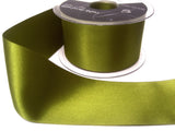 R3700 50mm Moss Green Double Face Satin Ribbon by Berisfords