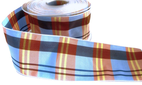 R7378 50mm Polyester Tartan Ribbon by Berisfords