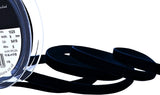 R8469 9mm Navy Nylon Velvet Ribbon by Berisfords