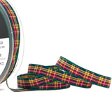 R9543 7mm Buchanan Tartan Polyester Ribbon by Berisfords