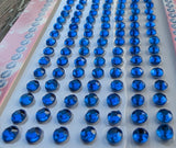 SJ35 3mm Royal Blue Self Adhesive Gem Stone-Jewel-Diamante-Crystal