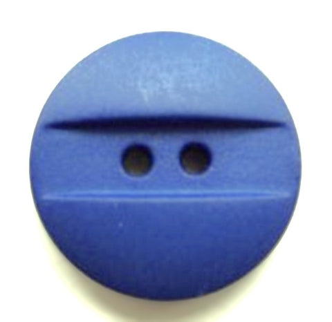 B12739L 20mm Pale Royal Blue Soft Sheen 2 Hole Button