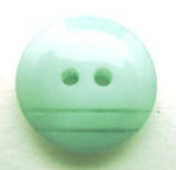 B13448L 17mm Tonal Aqua Chunky Domed Gloss 2 Hole Button