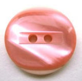 B13700 20mm Tonal Dark Rose Pink Pearlised 2 Hole Button