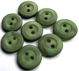 B1477 15mm Tonal Greens Bone Sheen 2 Hole Button