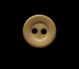 B17933 12mm Dull Sand Bone Sheen 2 Hole Button