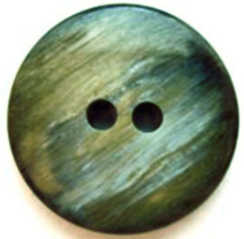 B5100 19mm Forest-Sage Green 2 Hole Button-Shimmer Pearlised Elements