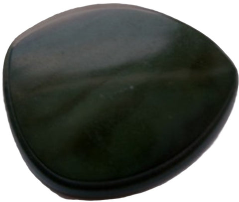 B5353 34mm Tonal Greens Chunky Gloss Shank Button