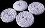 B5600 28mm Lilac Mist Gloss Textured Swirl Nylon 2 Hole Button