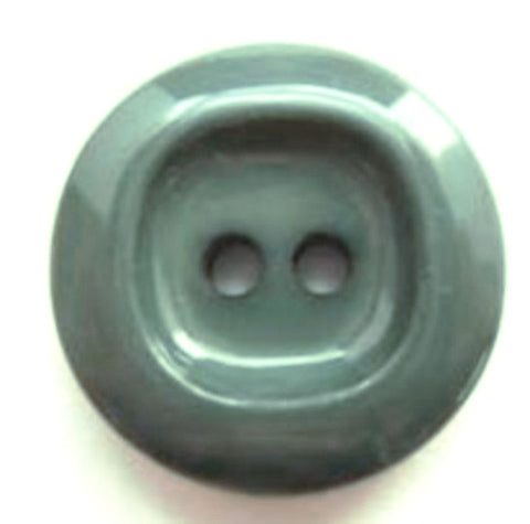 B5620L 19mm Steel Blue Grey High Gloss Chunky 2 Hole Button