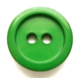 B5629L 17mm Emerald Green Gloss 2 Hole Button