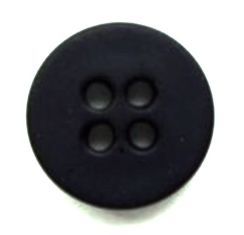 B5725L 15mm Midnight Navy Matt 4 Hole Button