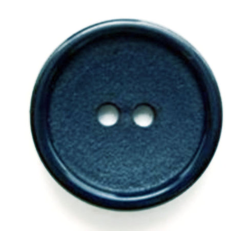 B6287 19mm Navy Matt Centre Nylon 2 Hole Button