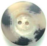 B6362 25mm Charcoal-Greys-Naturals Chunky Bone Sheen 2 Hole Button