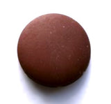 B6620 15mm Rust Brown Rubber Coated Nylon Shank Button 