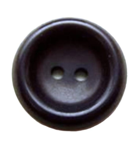 B7338 16mm Aubergine Chunky Gloss 2 Hole Button