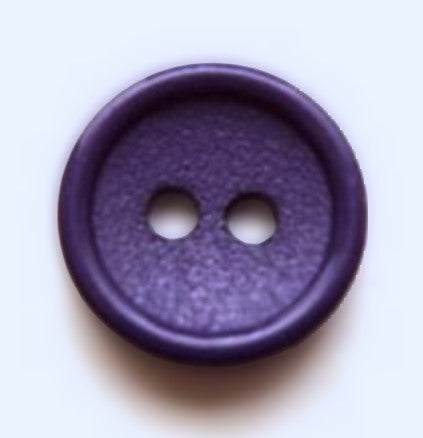 B9470 14mm Dusky Purple Matt Centre 2 Hole Button