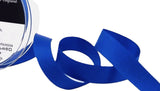 R0166 15mm Dark Royal Blue Double Face Satin Ribbon by Berisfords