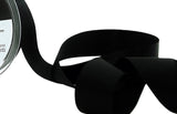 R0178 20mm Black Single Face Satin Ribbon by Berisfords