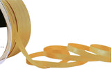 R0190 5mm Honey Gold Double Face Satin Ribbon by Berisfords