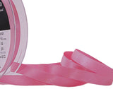 R2632 10mm Hot Pink Double Face Satin Ribbon by Berisfords