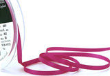 R2877 5mm Fuchsia Pink Double Face Satin Ribbon by Berisfords