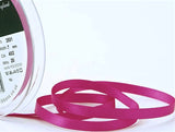 R2882 7mm Fuchsia Pink Double Face Satin Ribbon by Berisfords