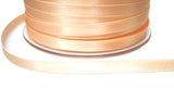 R3057 3mm Peach Double Face Satin Ribbon by Berisfords