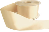 R3089 7mm Cream Double Face Satin Ribbon by Berisfords