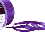 R3099 7mm Purple Double Face Satin Ribbon by Berisfords