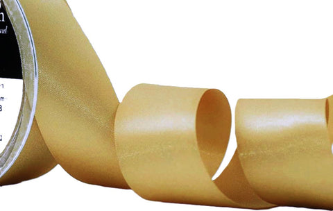 R3111 10mm Honey Gold Double Faced Satin Ribbon by Berisfords