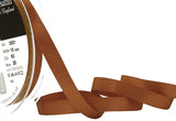 R3120 10mm Sable Brown Double Face Satin Ribbon by Berisfords