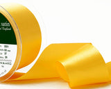 R3169 50mm Gold Double Face Satin Ribbon by Berisfords