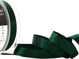 R3191 15mm Forest Green Double Face Satin Ribbon by Berisfords