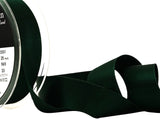 R3197 25mm Forest Green Double Face Satin Ribbon by Berisfords