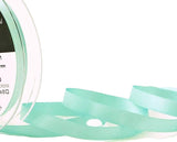 R3574 7mm Aqua Double Face Satin Ribbon by Berisfords