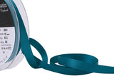 R3594 10mm Malibu Blue Double Face Satin Ribbon by Berisfords