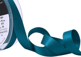 R3602 15mm Malibu Blue Double Face Satin Ribbon by Berisfords