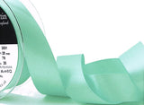 R3629 25mm Aqua Double Face Satin Ribbon by Berisfords